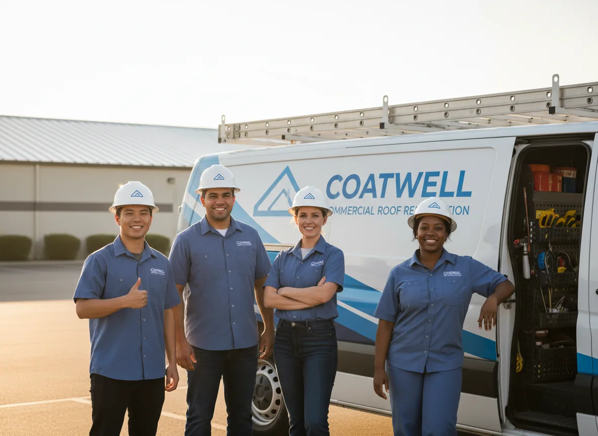 Commercial roof coating company in Chesterville, OH